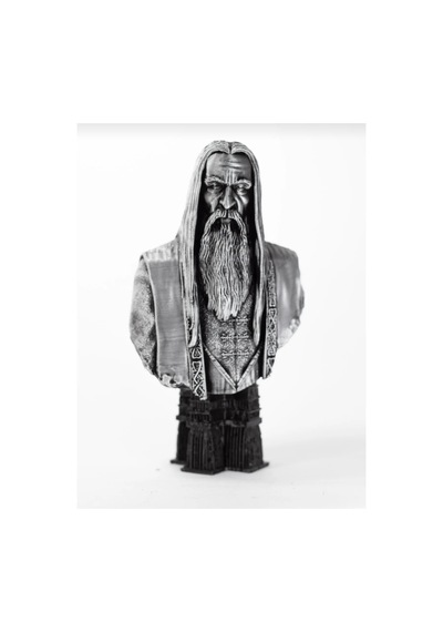 Saruman 15 Cm Büst Yüzüklerin Efendisi Lort Of The Rings