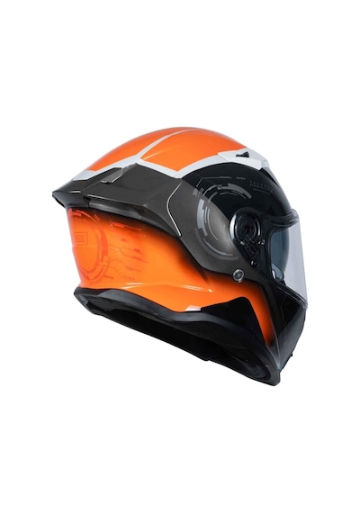 Origine Force Techno Kapalı Kask Turuncu - Titanyum