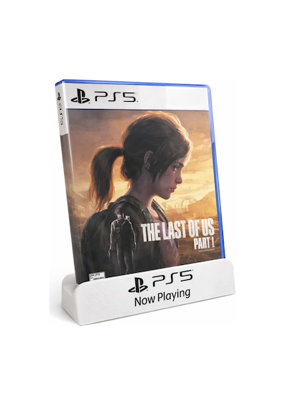 Ps5 Oyun Standı Now Playing Oyun Kutusu Sergileme Standı Şık Masaüstü Dayanıklı Oyun Tutucu