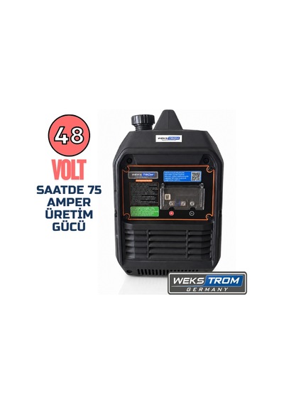 Wekstrom Germany 48 Volt, 3500 Wattt Dc Jeneratör Otomatik Akü Şarj Jeneratörü