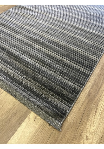 Hoom Rugs Fresh Cool 402 Yıkanabilir Antrasit Modern Halı Antrasit