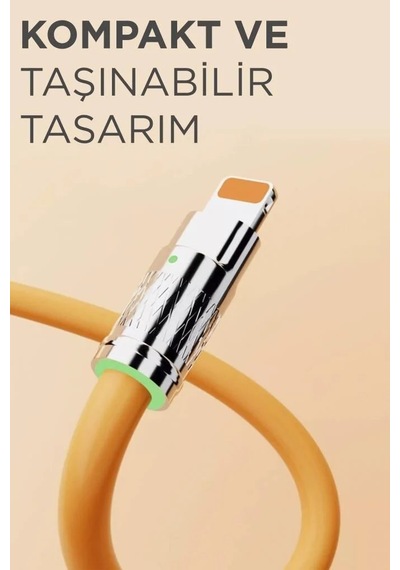 Premium Kullanışlı Akım Çoklu U160 Siyah 3ın1 Data Kablo