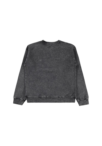 Civil Girls Believe Nakışlı 10-13 Yaş Sweatshirt - Gri Antrasit