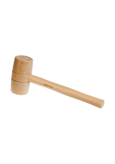 Proalet Ahşap Tokmak, El Yapımı Doğal Ağaç, Marangozluk Tokmağı, Gemicilik El Aleti, Mutfak, Kuruyemiş Ve Zanaat İçin, Ergonomik Saplı, Tahta, Dayanıklı Yapı
