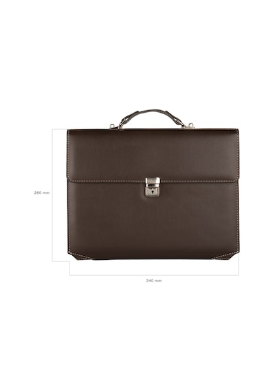 Organizer Ajanda Tarihsiz Düz 28x34.5 CM - Kahve Kahverengi