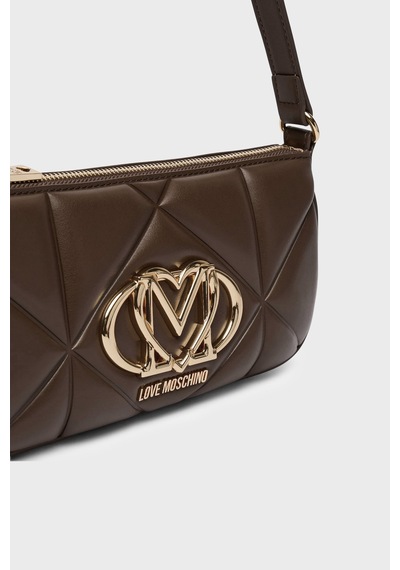 Love Moschino Kapitoneli Omuz Askılı Çanta Bayan Çanta Jc4111pp1plc0300 Kahve