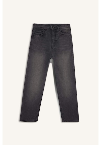 DeFacto Erkek Çocuk Loose Fit Düz Paça Basic Düz Jean Pantolon D6489A825SMNM55 DeFacto Erkek Çocuk Loose Fit Düz Paça Basic Düz Jean Pantolon D6489A825SMNM55