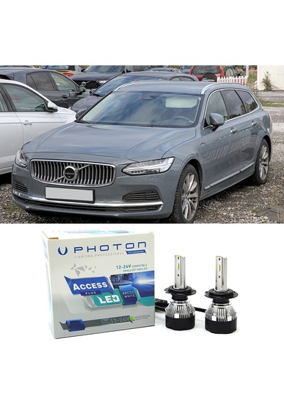 Volvo V90 Kısa Far Ampulü H7 Access Yeni Seri Beyaz 2016-2022