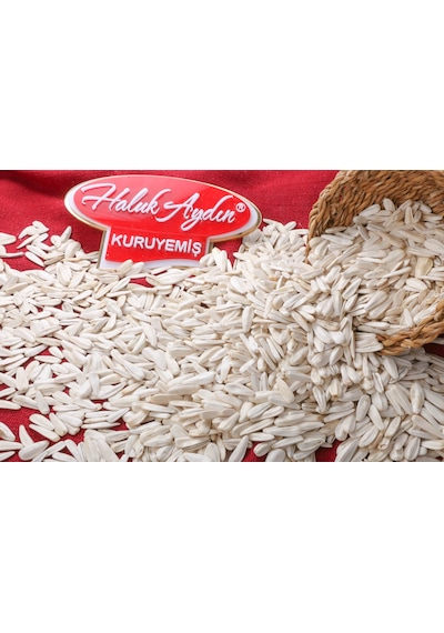 Haluk Aydın Kuruyemiş Kavrulmuş Tuzsuz Beyaz Ay Çekirdeği 500 G