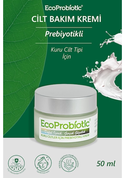 Prebiyotikli Cilt Kremi 50 Ml-     Aydınlatıcı Etki - Kuru Cilt Tipi