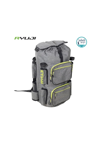 Ryuji Balıkçı Sırt Çantası 55 Litre Gri