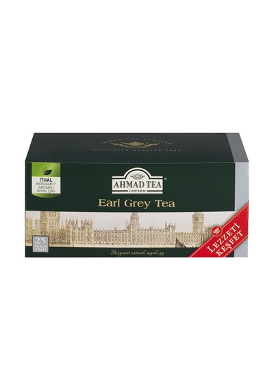 Ahmad Tea Earl Grey Bardak Poşet Çay 25'li 50 G - 5 Adet Tarı