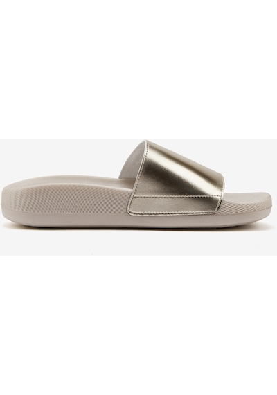 Skechers Hyper Slide - Shine On Kadın Altın Terlik 140431 Gld Altın