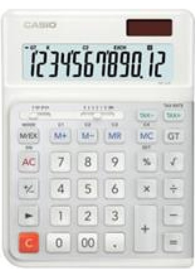 Casio De-12e-we Beyaz 12 Hane Masa Üstü Ergonomik Tuşlu Hesap Makinesi Diğer