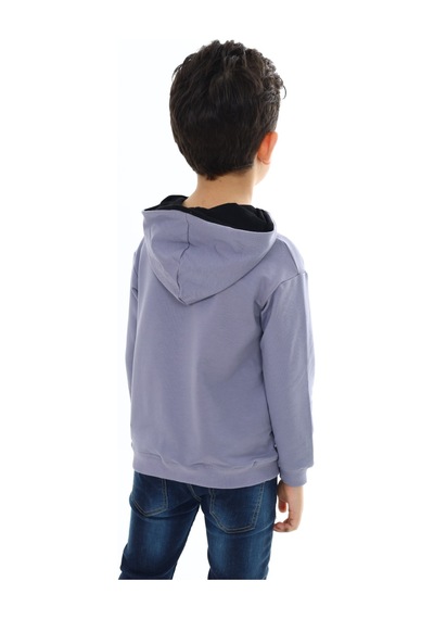 Toontoy Kids Toontoy Erkek Çocuk Relax Fit Kapüşonlu Cepli Hafif Düşük Omuz Baskılı Sweatshirt - 2 İplik Koyu Gri Toontoy Kids Toontoy Erkek Çocuk Relax Fit Kapüşonlu Cepli Hafif Düşük Omuz Baskılı Sweatshirt - 2 İplik Koyu Gri