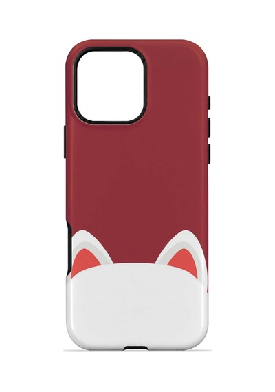 Velvoria Valestra Kedi Kulaklı Apple Apple iPhone Uyumlu 16 Pro Max Darbe Korumalı Kılıf Valestra Select - Kedi Kulaklı