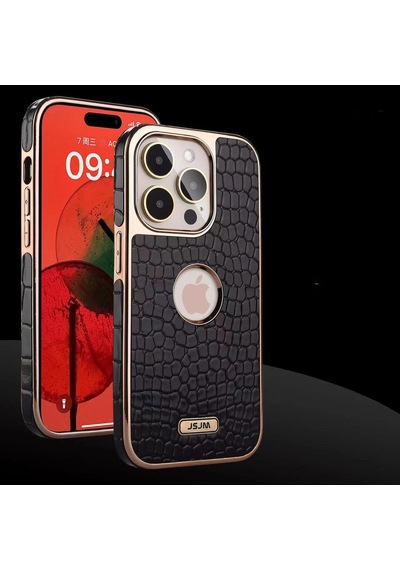 Apple  Uyumlu  iPhone 14 Pro Kılıf Snake Kapak Bordo