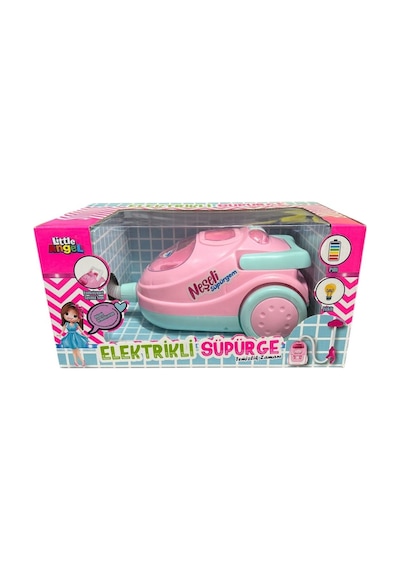 Oydaş Pilli Neşeli Süpürge Orta Boy Oyd-02601-pembe