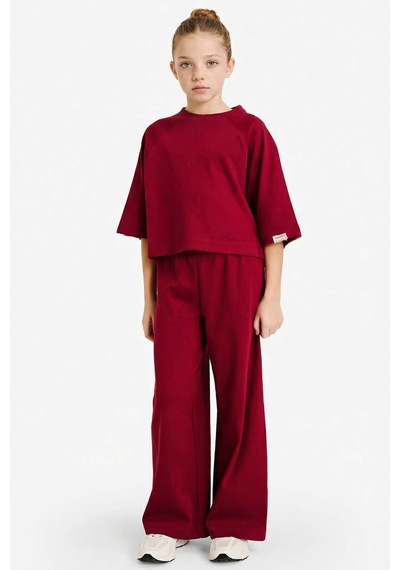 Defacto 2li Takım Kız Çocuk G0361a826spbr205 Bordo-br205