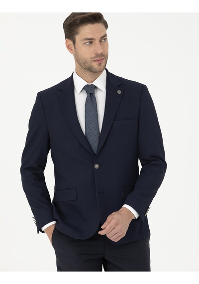 Pierre Cardin Lacivert Slim Fit Ceket
