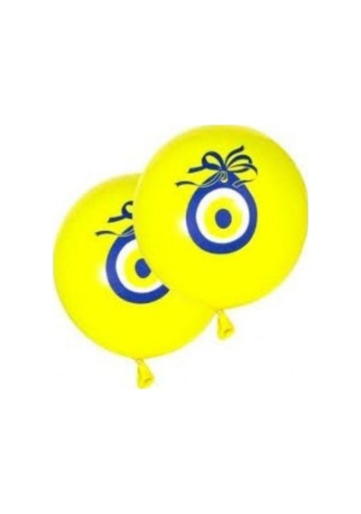 Nazar Boncuğu Desenli Balon - 100 Adet Diğer