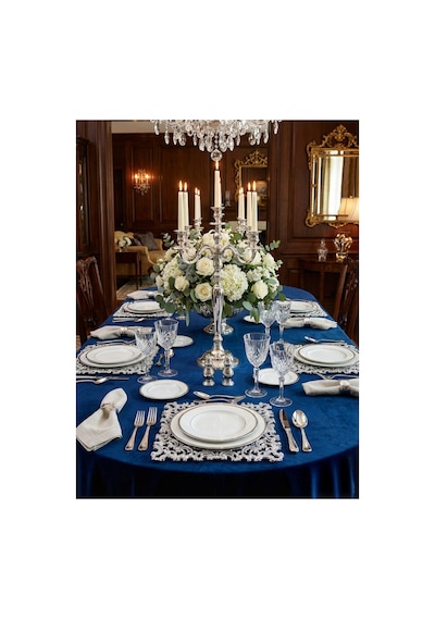 Lüks 6'lı Kare Supla Seti 32 Cm - Darbelere Dayanıklı Amerikan Servis - Çeyizlik Sunum Tabağı Gümüş - 846832747 Gümüş