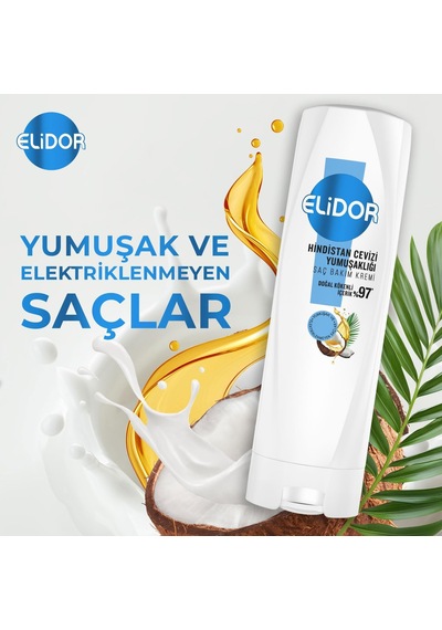 Saç Bakım Kremi Hindistan Cevizi Yumuşaklığı 350 Ml