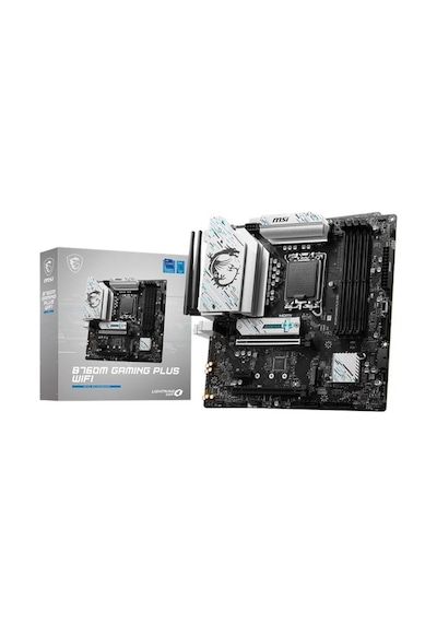 MSI B760M Gaming Plus WIFI Intel B760 6800 MHz (OC) DDR5 Soket 1700 ATX Anakart