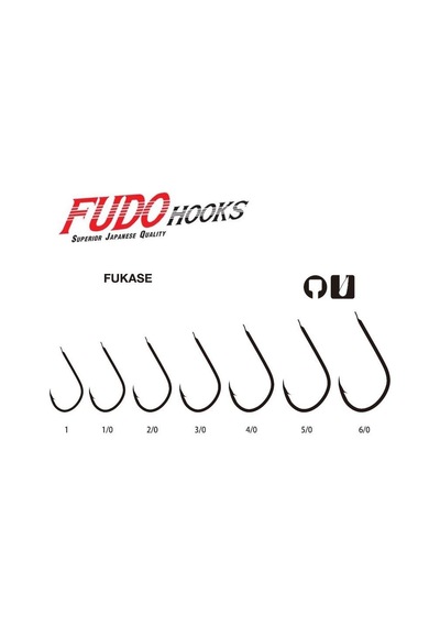 Fudo 4107 No:2/0 Fukase Teflon Olta İğnesi 8 Adet