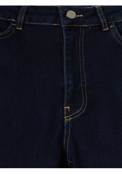 LC Waikiki Lc Waıkıkı İndigo Flare Kadın Jean Pantolon