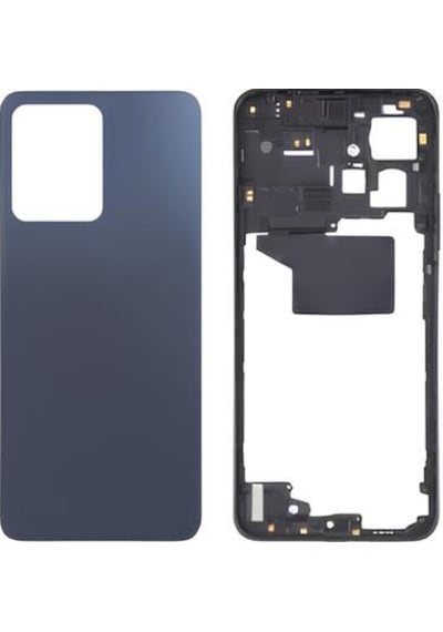 Xiaomi Redmi Note 12 - 4g - Full Kasa Arka Kapak Takım Siyah