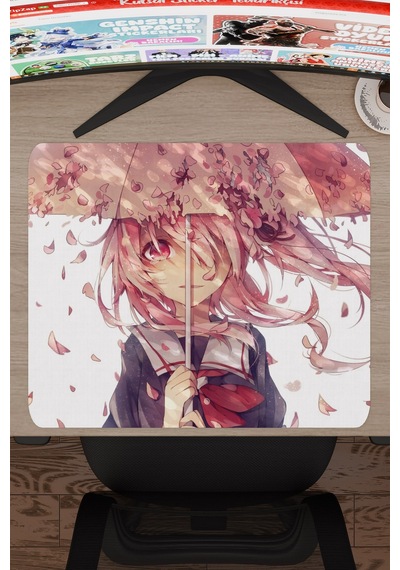 Mirai Nikki Anime V4 - 48x40 Xl Gaming Kauçuk Kaymaz Taban Mouse Pad Fare Altlığı