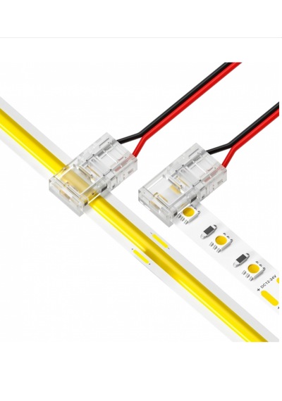 10mm Cob+smd Şerit+kablo T-l Bağlantı Konnektörü 5 Adet