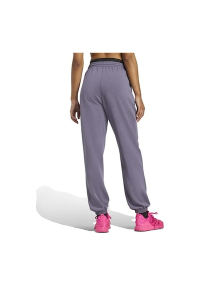 Adidas Designed For Training Knit Kadın Mor Eşofman Altı