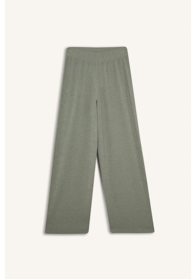 DeFacto Wide Leg Geniş Bol Paça Bürümcük Pantolon E3232AX25SPKH418