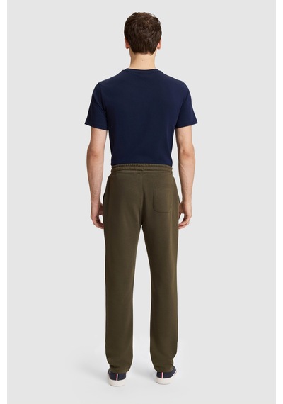 U.S. Polo Assn. Erkek Haki Slim Fit Bağcıklı Eşofman Altı 50329409-vr111 Koyu Haki