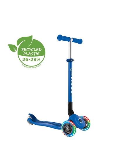 Globber Primo Katlanabilir - Çocuklar Için 3 Tekerlekli Scooter-Lacivert