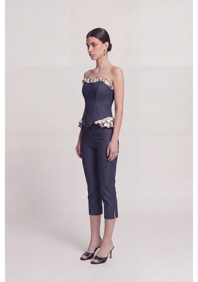 Holly Lolly Jean Görünümlü Venus Capri Pantolon Lacivert