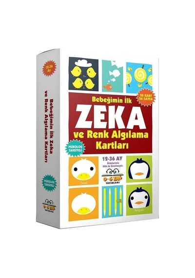 Bebeğimin Ilk Zeka ve Renk Algı Kartlar