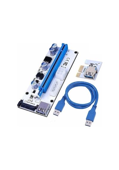 Pcı-E 1X To 16X Usb 3.0 Riser 008S Kart 4748P Uzatma Btc Express