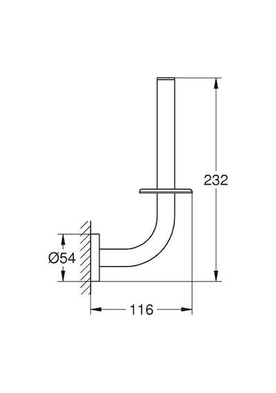 Grohe Essentials Yedek Tuvalet Kağıtlığı 40385a01
