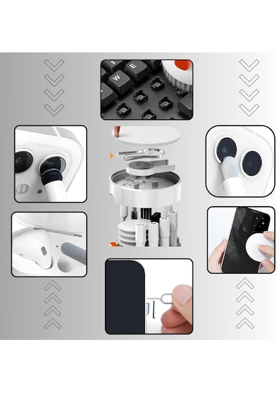 Airpods İçin 21'i 1 Arada Temizleyici Kiti, Temizleme Seti, Klavye, Kulaklık, Dizüstü Bilgisayar, İphone Telefon Şarj Bağlantı Noktası Ve Ekran, Kamera Lensi, Bilgisayar, Airpod Pro, Mini Çok renkli Airpods İçin 21'i 1 Arada Temizleyici Kiti, Temizleme Seti, Klavye, Kulaklık, Dizüstü Bilgisayar, İphone Telefon Şarj Bağlantı Noktası Ve Ekran, Kamera Lensi, Bilgisayar, Airpod Pro, Mini Çok renkli