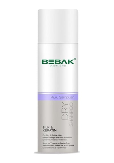 Bebak Dry Shampoo Silk And Keratin 200 ML