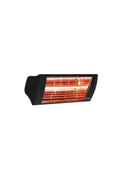Supra 1500 Watt Gss15 Kumandasız Suya Dayanıklı Elektrikli İnfrared Isıtıcı-siyah