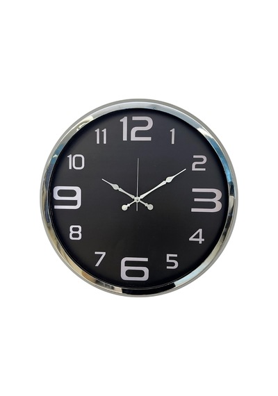 Krom Modern Edge 52 X 52 Cm Duvar Saati Çok Renkli