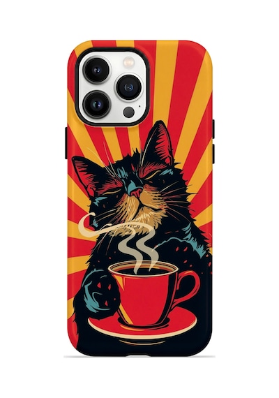 Velvoria Valestra Kahve Molası Kedi Apple iPhone Uyumlu 13 Pro Max Magsafe Koruma Kılıfı Valestra Magline - Kahve Molası Kedi Velvoria Valestra Kahve Molası Kedi Apple iPhone Uyumlu 13 Pro Max Magsafe Koruma Kılıfı Valestra Magline - Kahve Molası Kedi