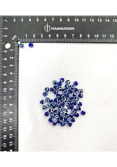 Nazar Boncuğu 100 Adet Akrilik 6 Mm