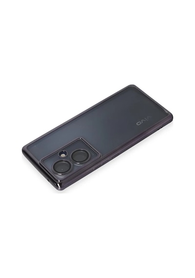 Vivo V29 Lite Uyumlu Kılıf Lensli Silikon - Mor