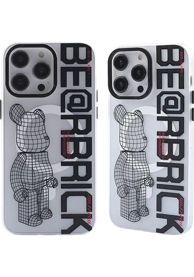 Newface Apple  Uyumlu - iPhone 14 Pro Kılıf Apollo Magneticsafe Desenli Kapak - Apollo Şeffaf - 1