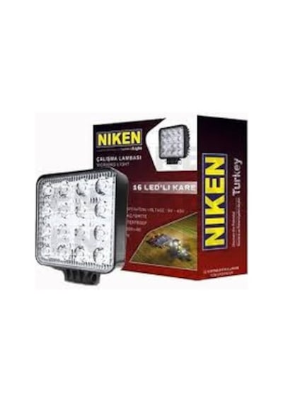 16 Led Kare Çalişma Lambasi Niken